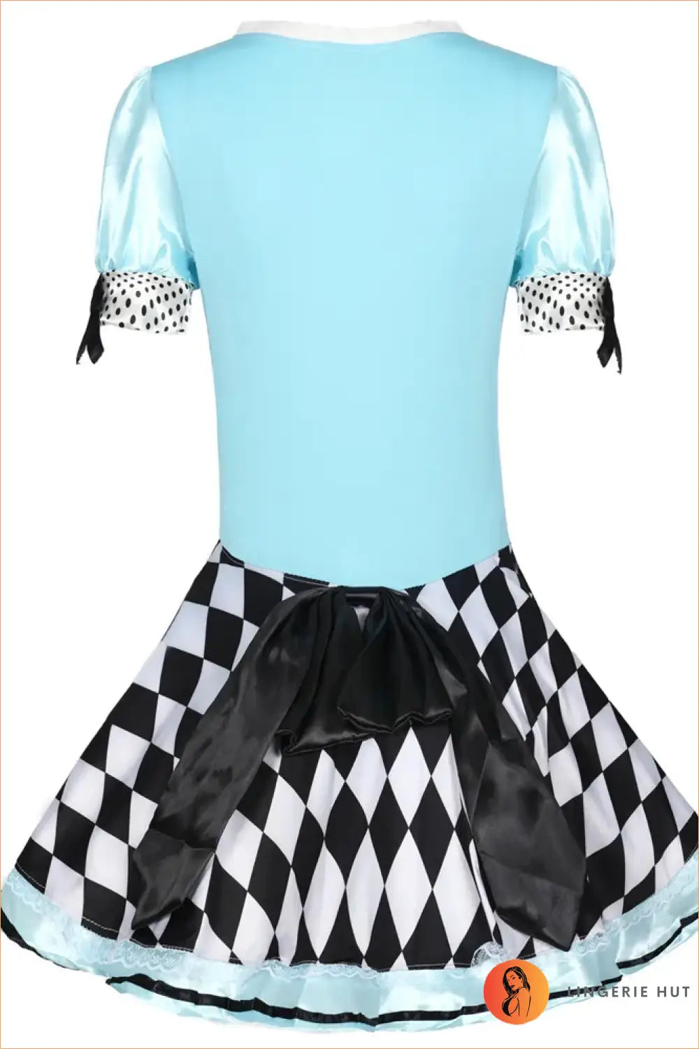 Alice Maid Costume - Whimsical Fancy Dress Edit - Halloween • Mini • Party • Polyester - Lingerie Hut