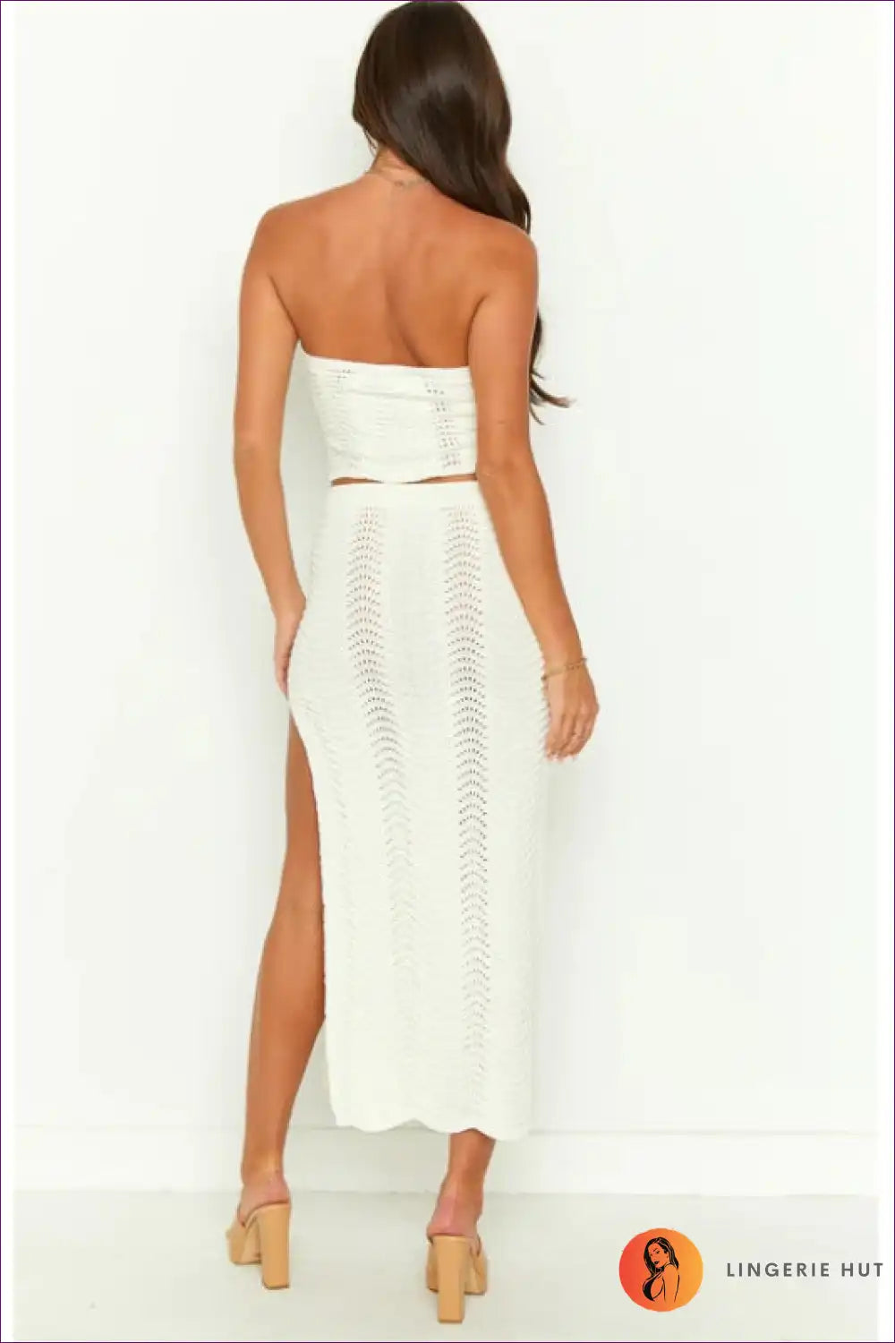 Discover The Ultimate Seductive Ensemble – Our Alluring Cutout Split Co-ord Set! Unleash Your Sexy Elegance