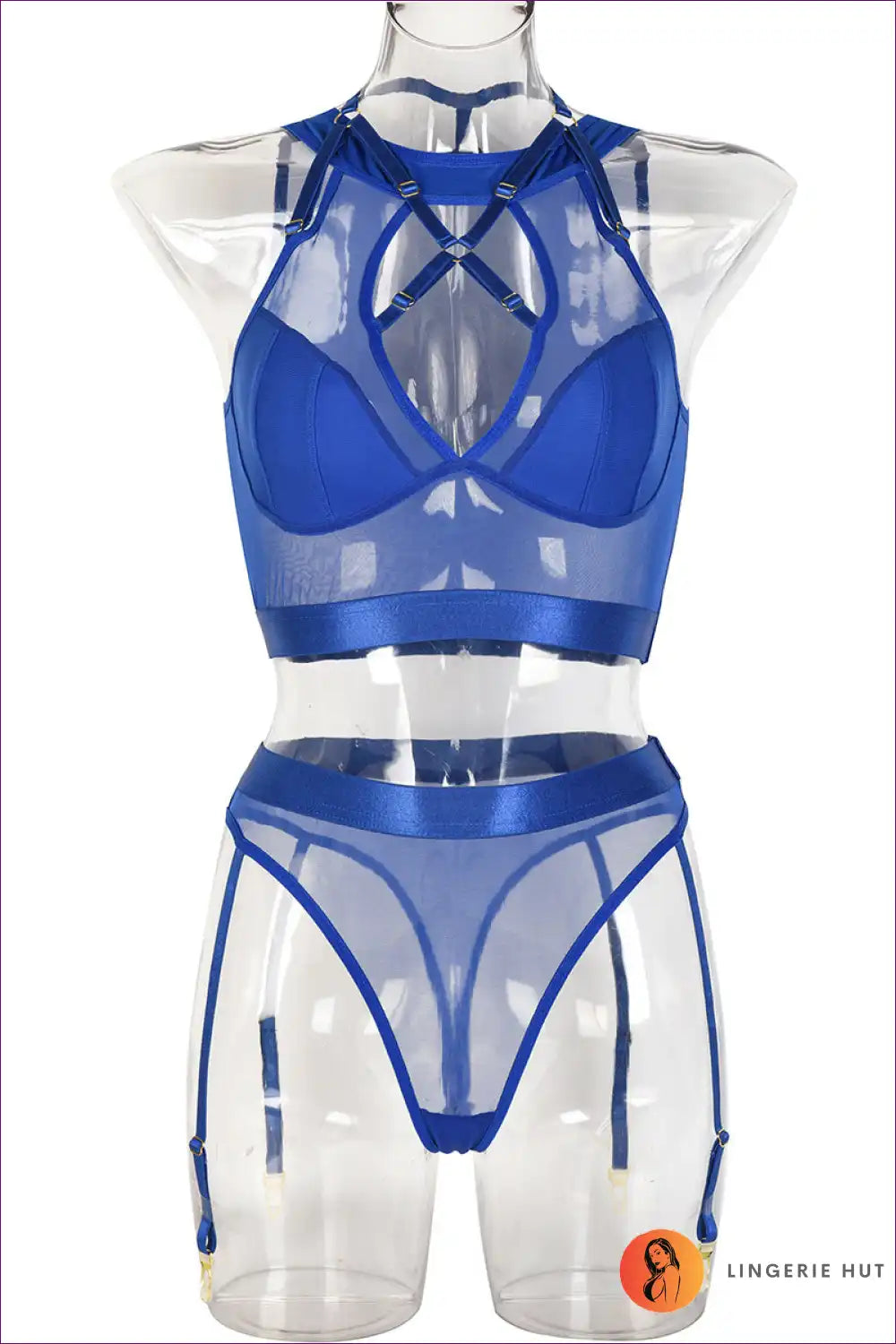 Steal The Spotlight Even In Private Moments With Our Alluring Full Lines Lingerie Set. Style It a Soft Robe