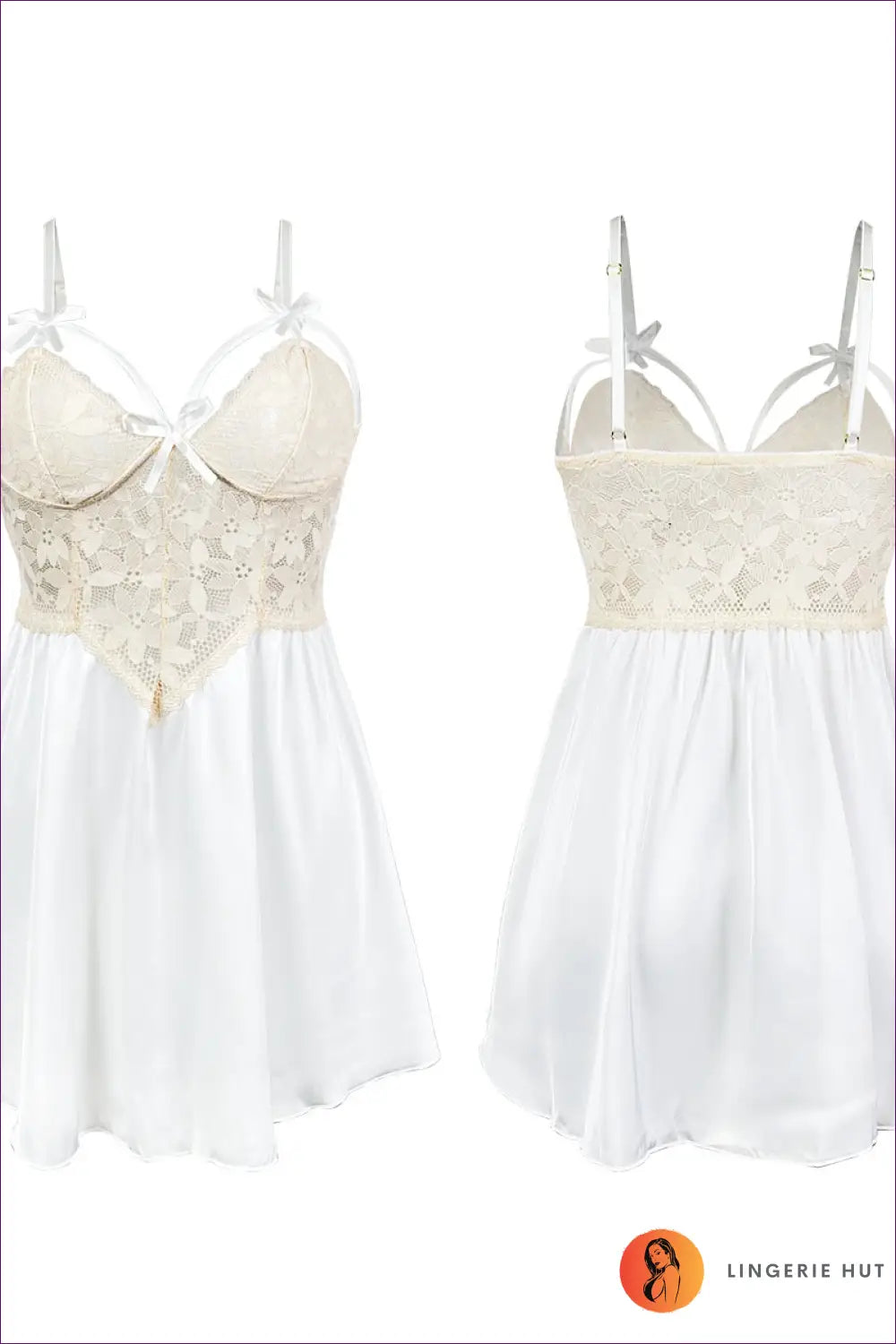 Lace Babydoll Nightwear - Effortlessly Feminine Evenings - Lingerie Hut - All Season • Boudoir • Header-fixed