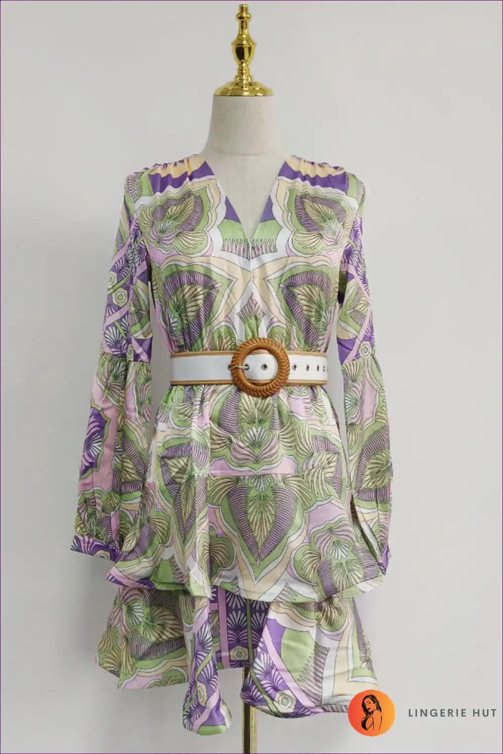 Bohemian Paisley Ruffled Dress – Summer Elegance For x