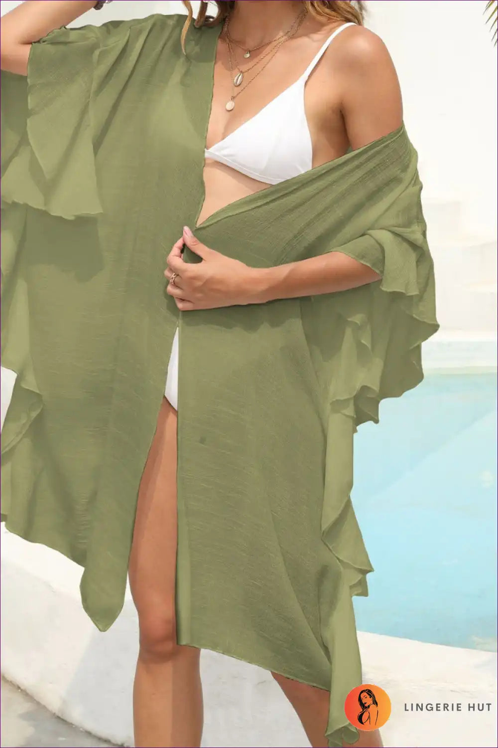 Chic And Breezy - Your Boho Beach Playbook Pair This Charming Cover-up With Your Favorite Bikini Or One-piece
