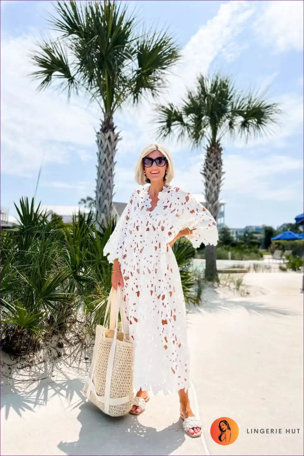 Boho Lace Long Top Dress - Effortless Elegance For x