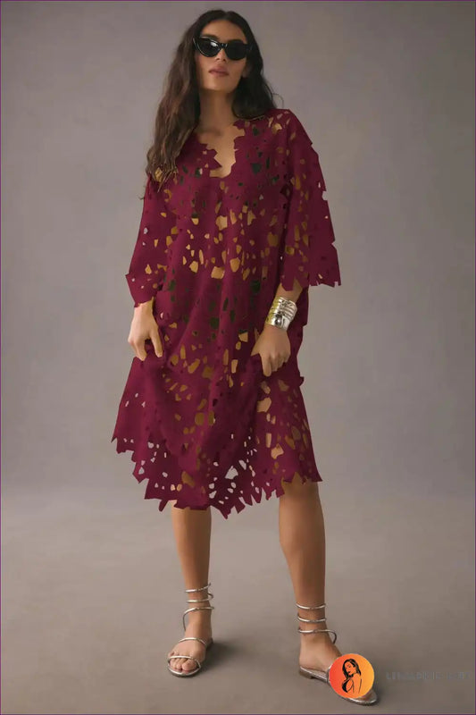 Boho Lace Long Top Dress - Effortless Elegance For x