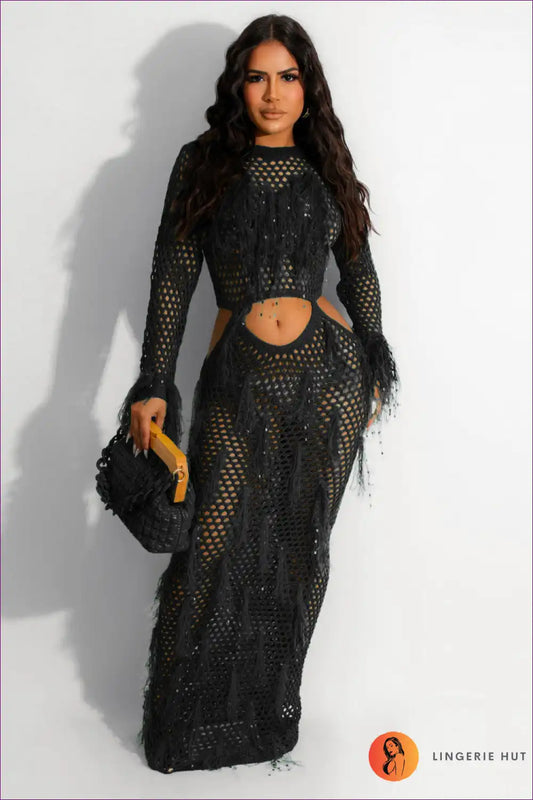 Get Ready To Turn Heads And Feel Like a Goddess With Our Limited Stock Boho Maxi Beach Dress. Handcrafted Mink