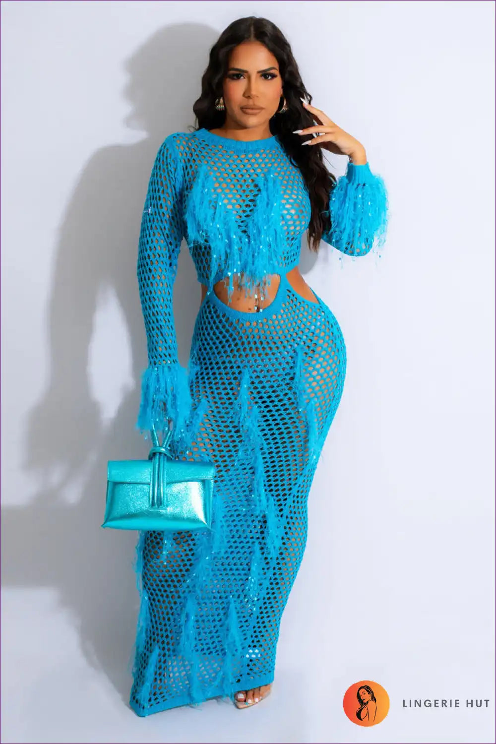 Get Ready To Turn Heads And Feel Like a Goddess With Our Limited Stock Boho Maxi Beach Dress. Handcrafted Mink