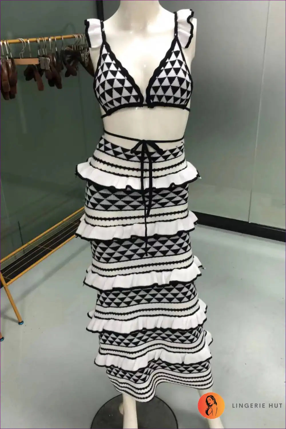 Boho Ruffled Bikini Set – Elegant Summer Style For x