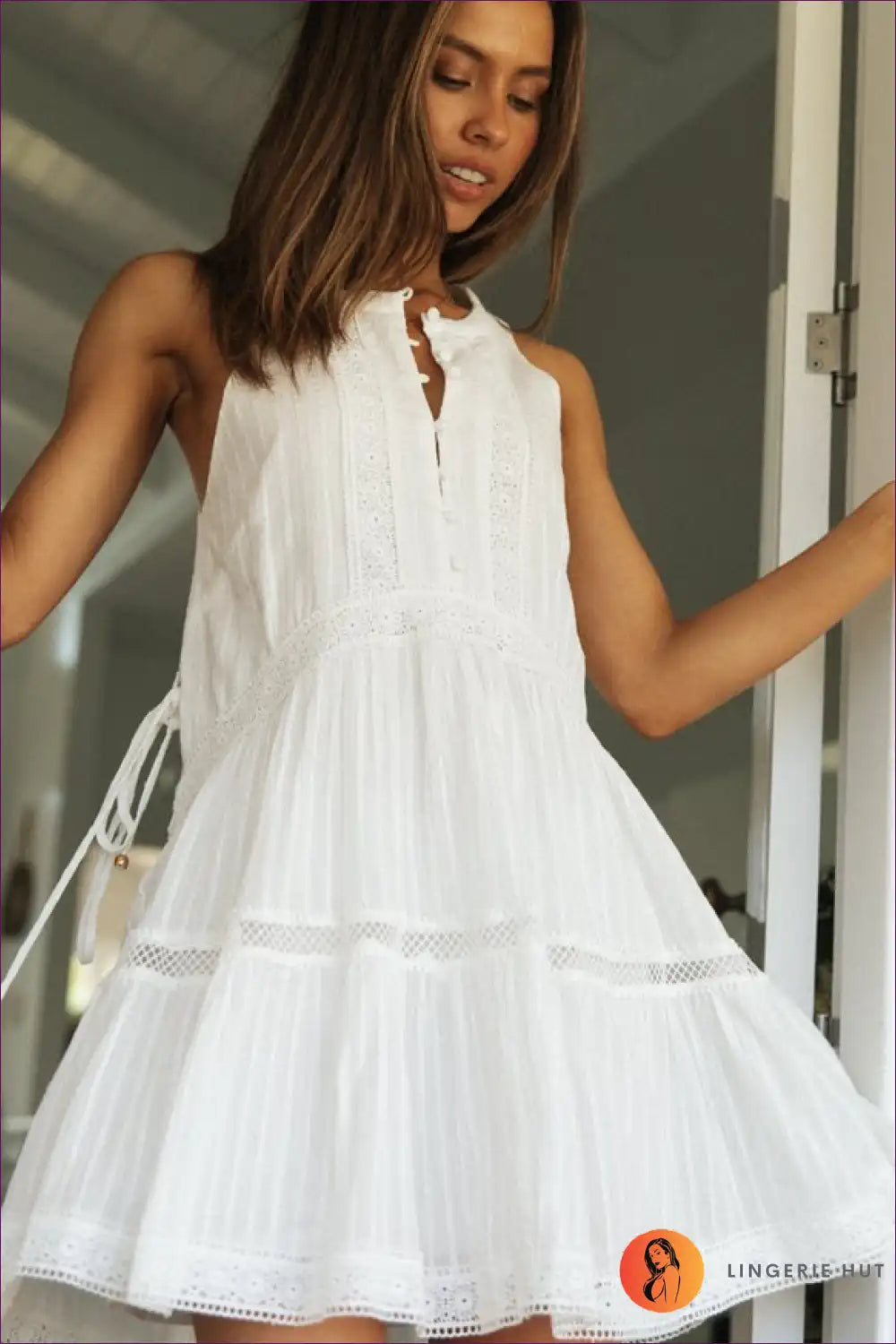 Breezy Cotton Sundress - Effortless Elegance