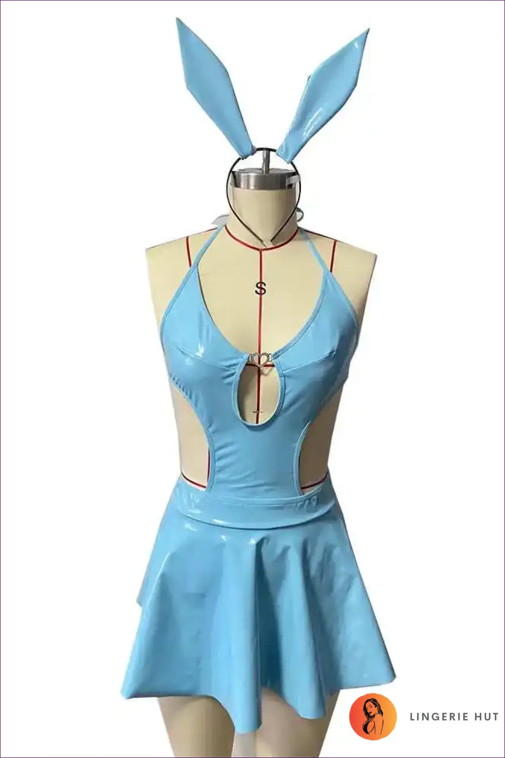 Bunny Costume Mini Dress - Club Night Energy - Dresses - Lingerie Hut - Bodycon • Clubwear • Cutout