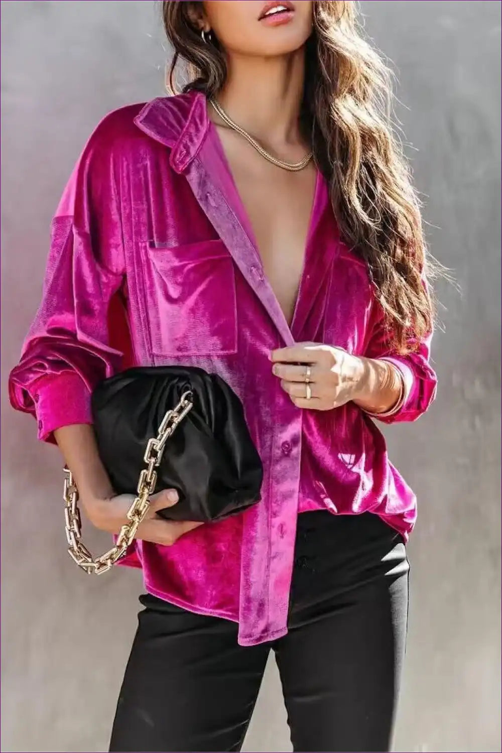 Casual Chic Shirt - Effortless Style For Date Night, Everyday, Modest, Night Out, Top