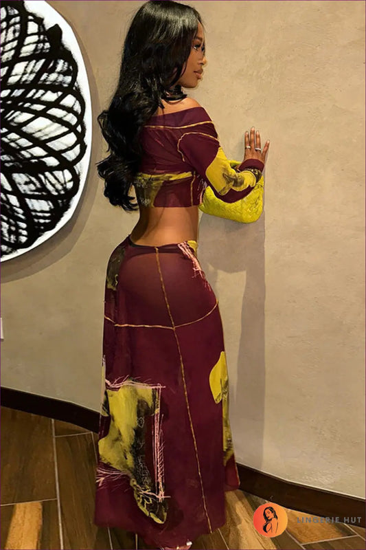 Co Ord Set with Long Sleeves - Effortless Elegance - Clothing - Lingerie Hut - Casual • Everyday • Formal Wear • Glamour