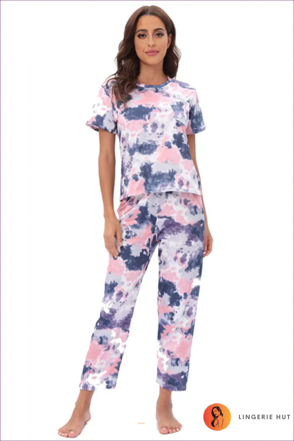 Comfy Tie-dye Pyjama Set - Sleep In Style