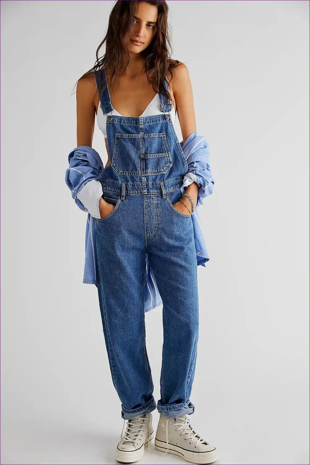 Denim Delight Dungarees - Effortlessly Cool For x