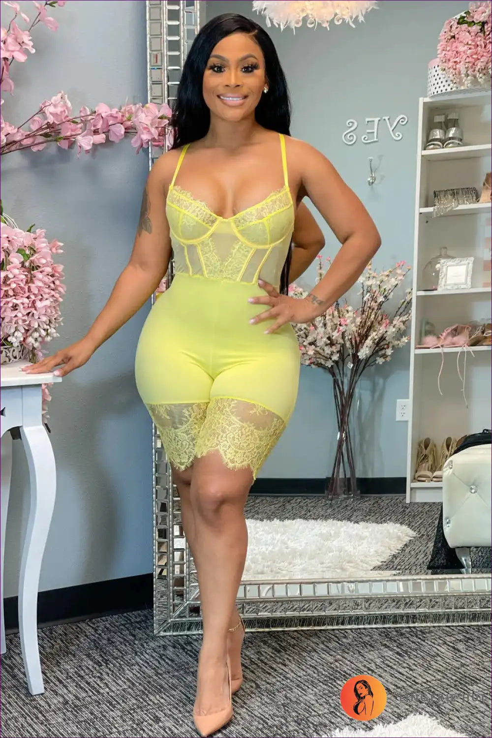 Rediscover Timeless Elegance With Our Elegant Lace Corset Jumpsuit. Versatile And Sophisticated, It’s