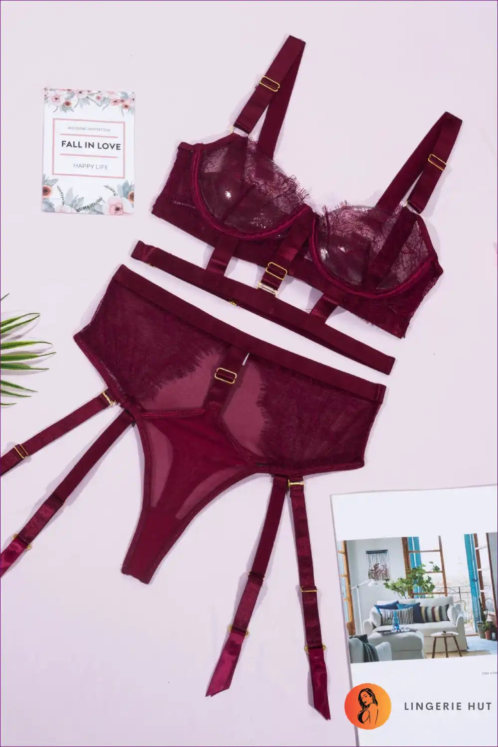 Turn Heads With This Alluring Embroidery Cut-out Bra Set - a Captivating Fusion Of Playfulness And Glamour!