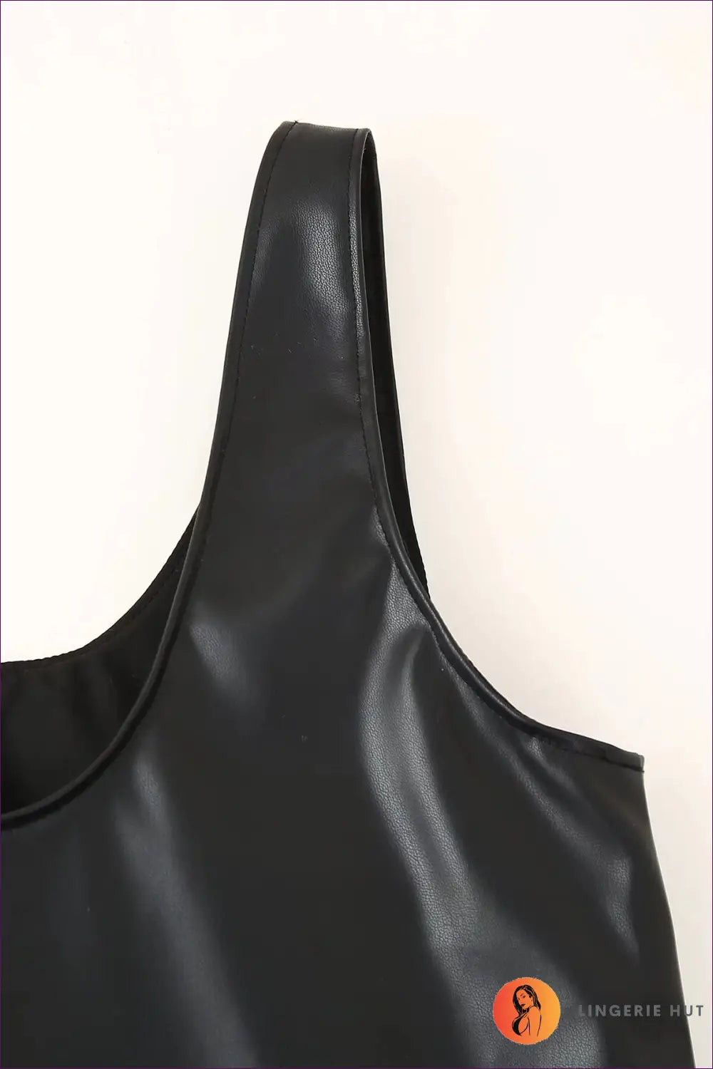 Faux Leather Mini Dress with Beading - Effortless City Glam - Dresses - Lingerie Hut - A-line • All Season • Autumn
