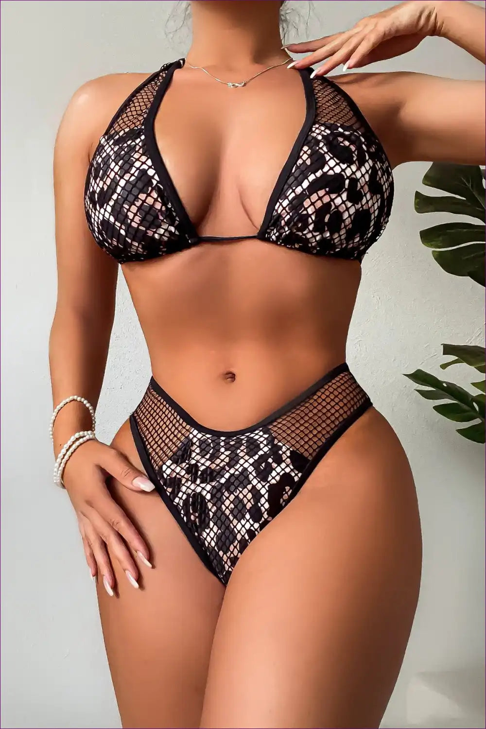 Answer The Call Of Wild With Our Leopard Print Double Bikini. Limited Stock—dive Into Elegance Today! Bikini -