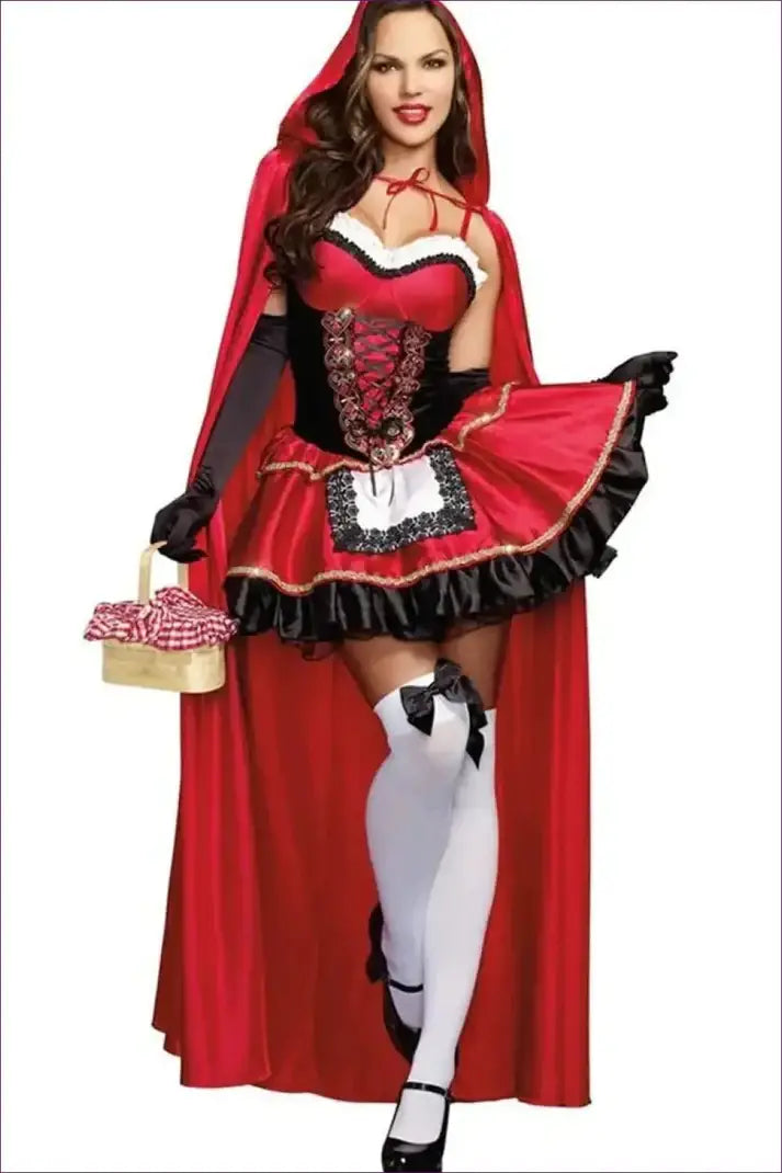 Little red riding top hood costume adults