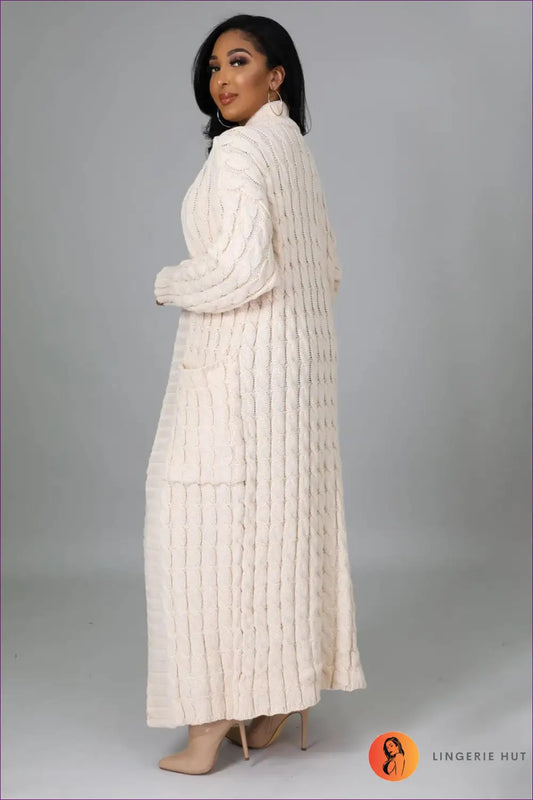 Long Sleeve Sweater - Effortless Autumn Comfort - Loungewear - Lingerie Hut - All Season • Autumn • Casual • Everyday