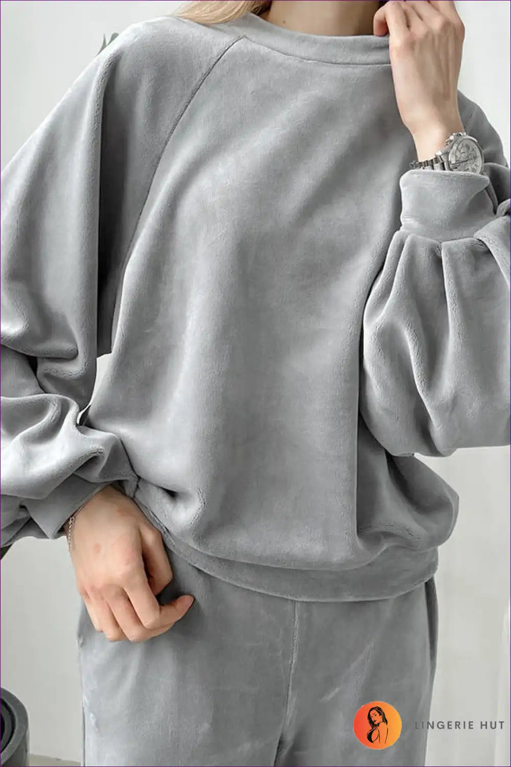 Lounge Set with Oversized Top - Cosy Weekend Vibes for All Season, Autumn, Casual, Cotton, Everyday