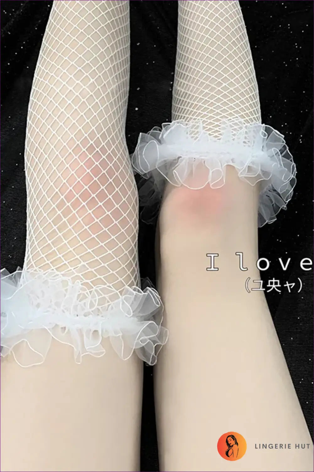 Maid Costume with Frills and Heart Apron - Sweet Fantasy Vibes - Ivory / one Size - Outfit Set - Lingerie Hut - Boudoir