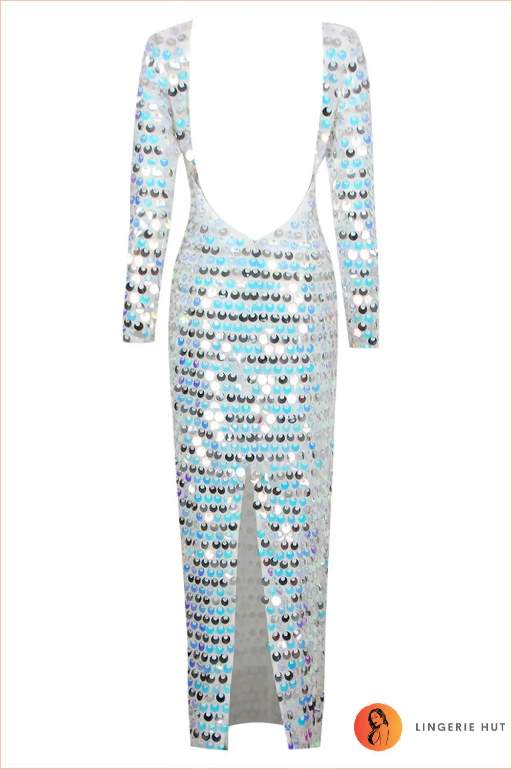 Sequin Maxi Dress - Celebration Dressing Movement - Dresses - Clothing • Glamour • Night out • Party - Lingerie Hut