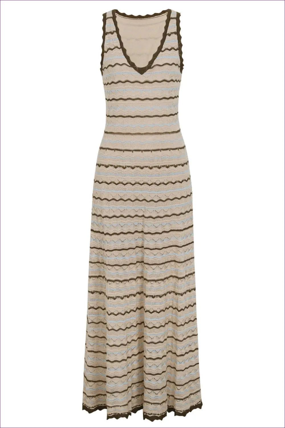 Maxi Dress with Signature Waist Detail - Late Afternoon Glow - Casual • Cotton • Dresses • Everyday - Lingerie Hut