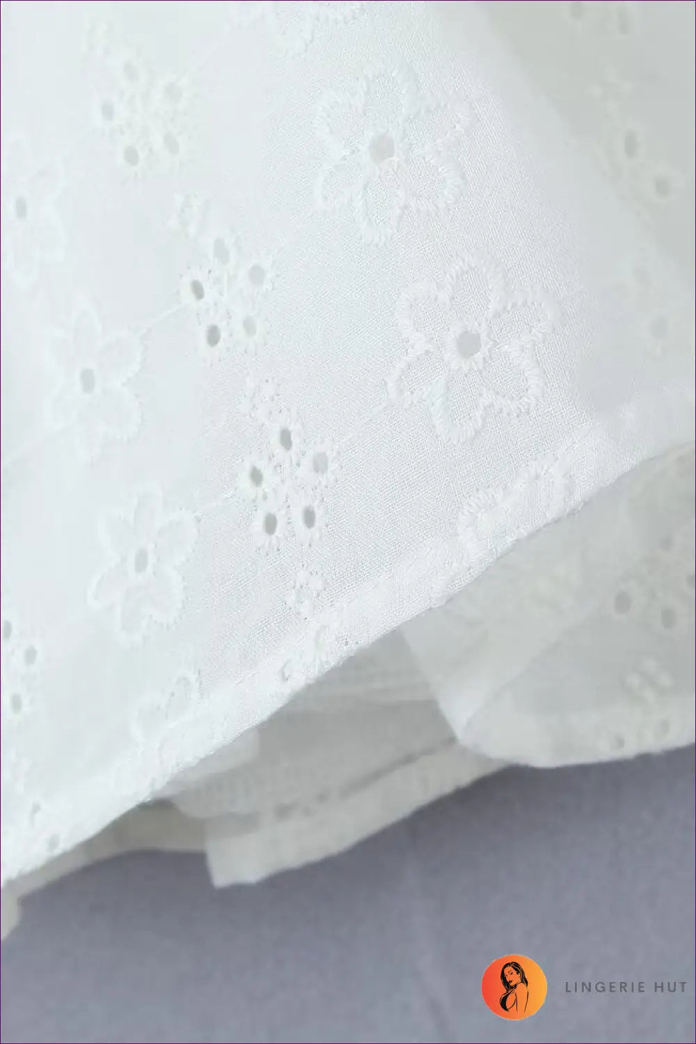 Embroidered Mini A-line Dress - Garden Party Ready - Dresses - Lingerie Hut - Boho • Casual • Cotton