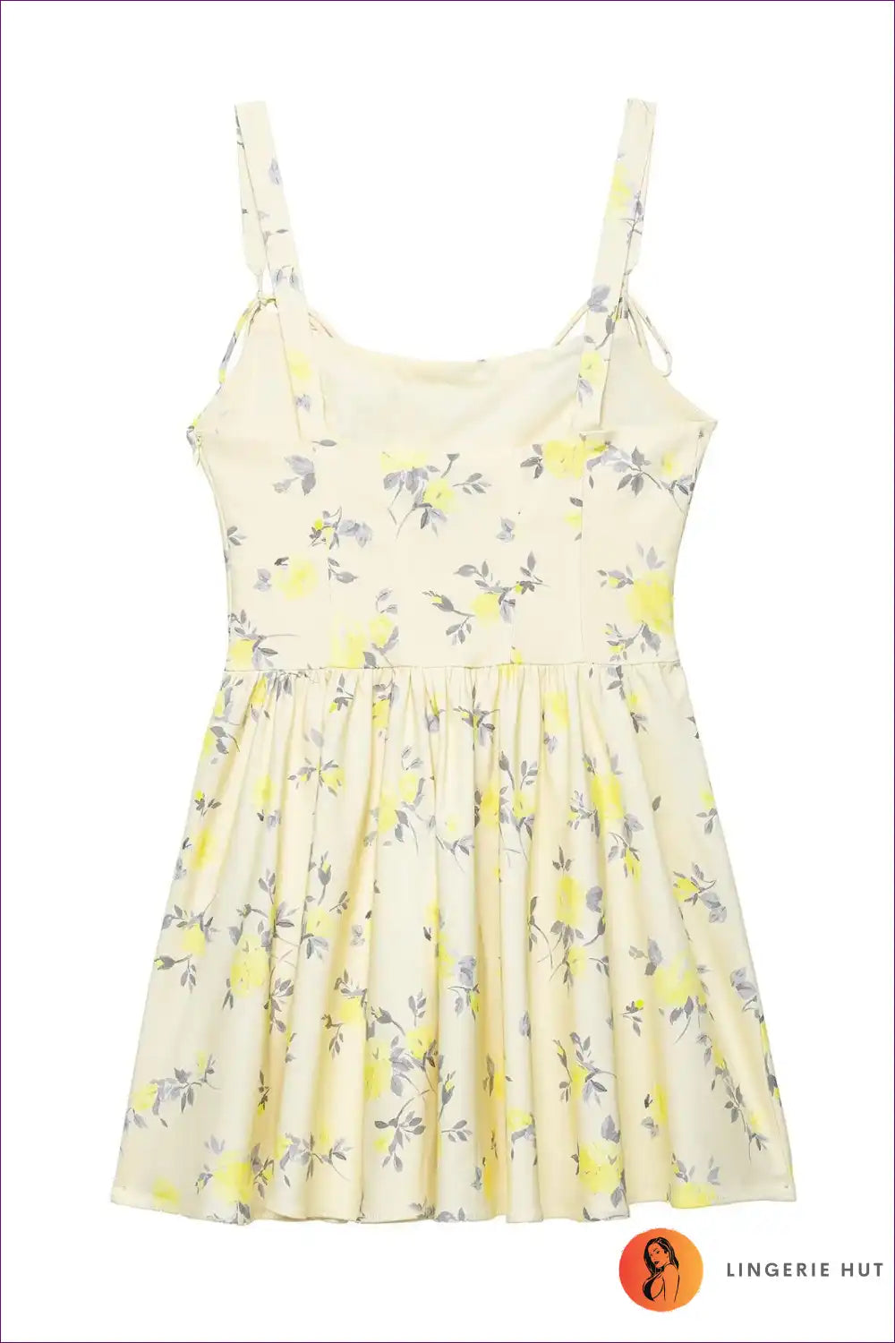 Mini Dress with Floral Print - Summer Confidence for A-line, Casual, Dress, Everyday,