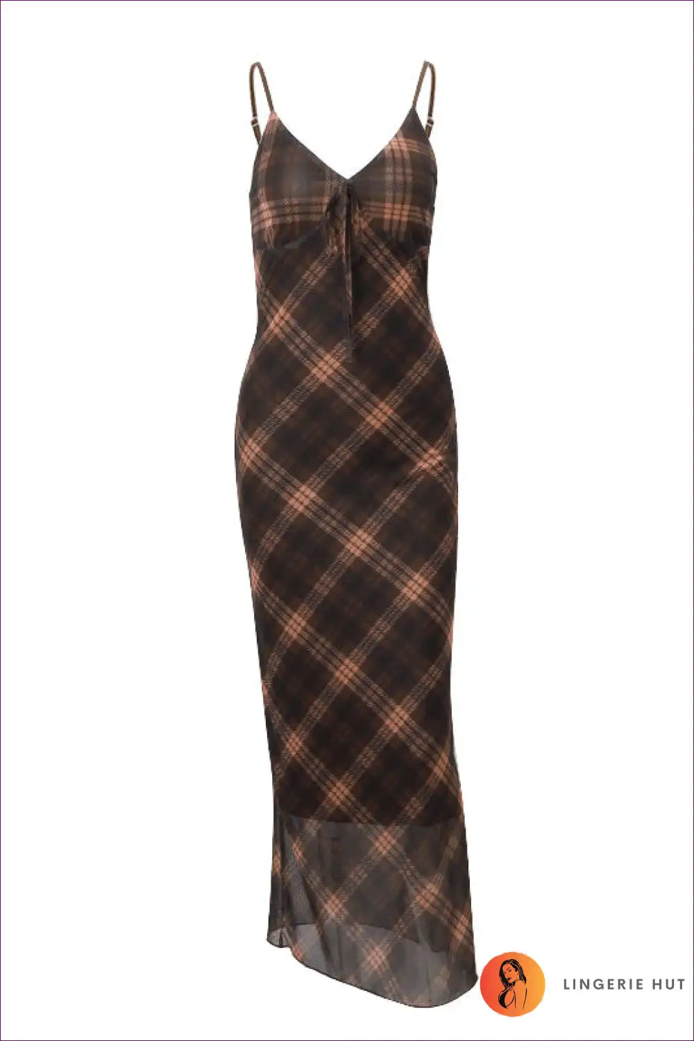 Retro Plaid Socialite Dress - Timelessly Sexy For x