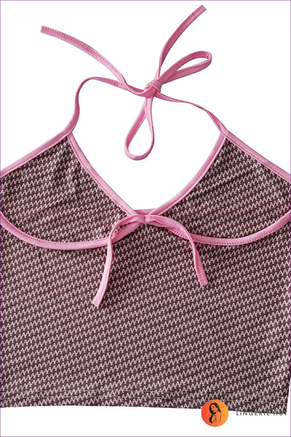 Elevate Your Summer Style With Our Sensual Slim Fit Halter Spaghetti Straps Vest. Designed To Captivate