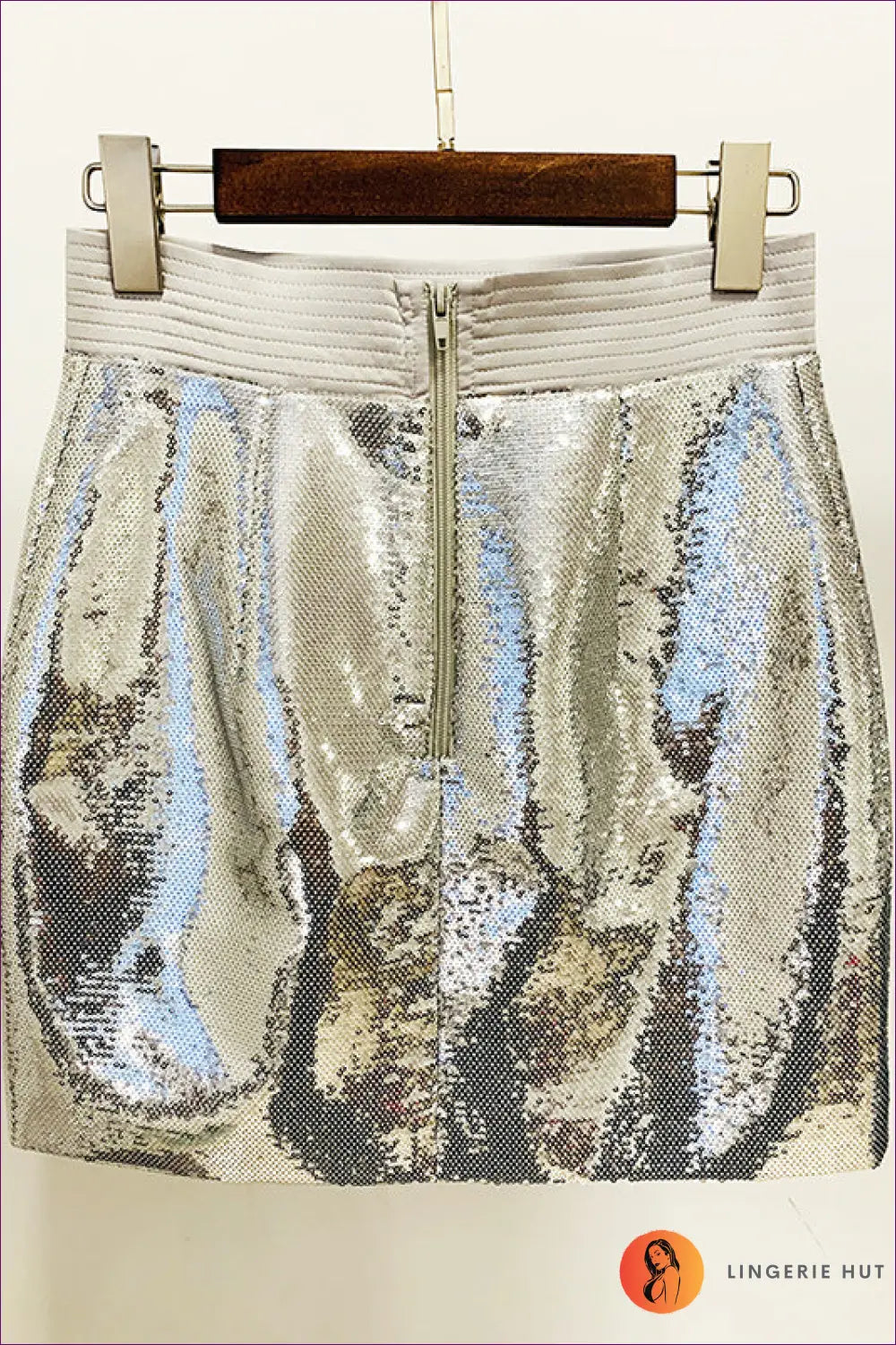 Sequin Set with Cropped Blazer - Celebration Ready - s / Silver - co Ord - Lingerie Hut - All Season • Clubwear