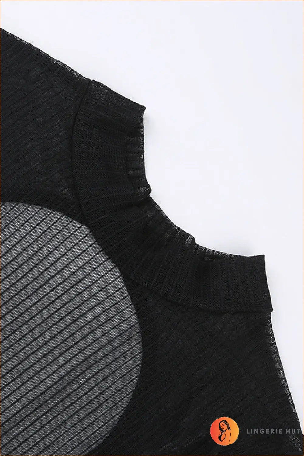 Striped Mesh Bodysuit - Worth a Second Look - Autumn • Boudoir • Date Night • Evening Wear - Lingerie Hut