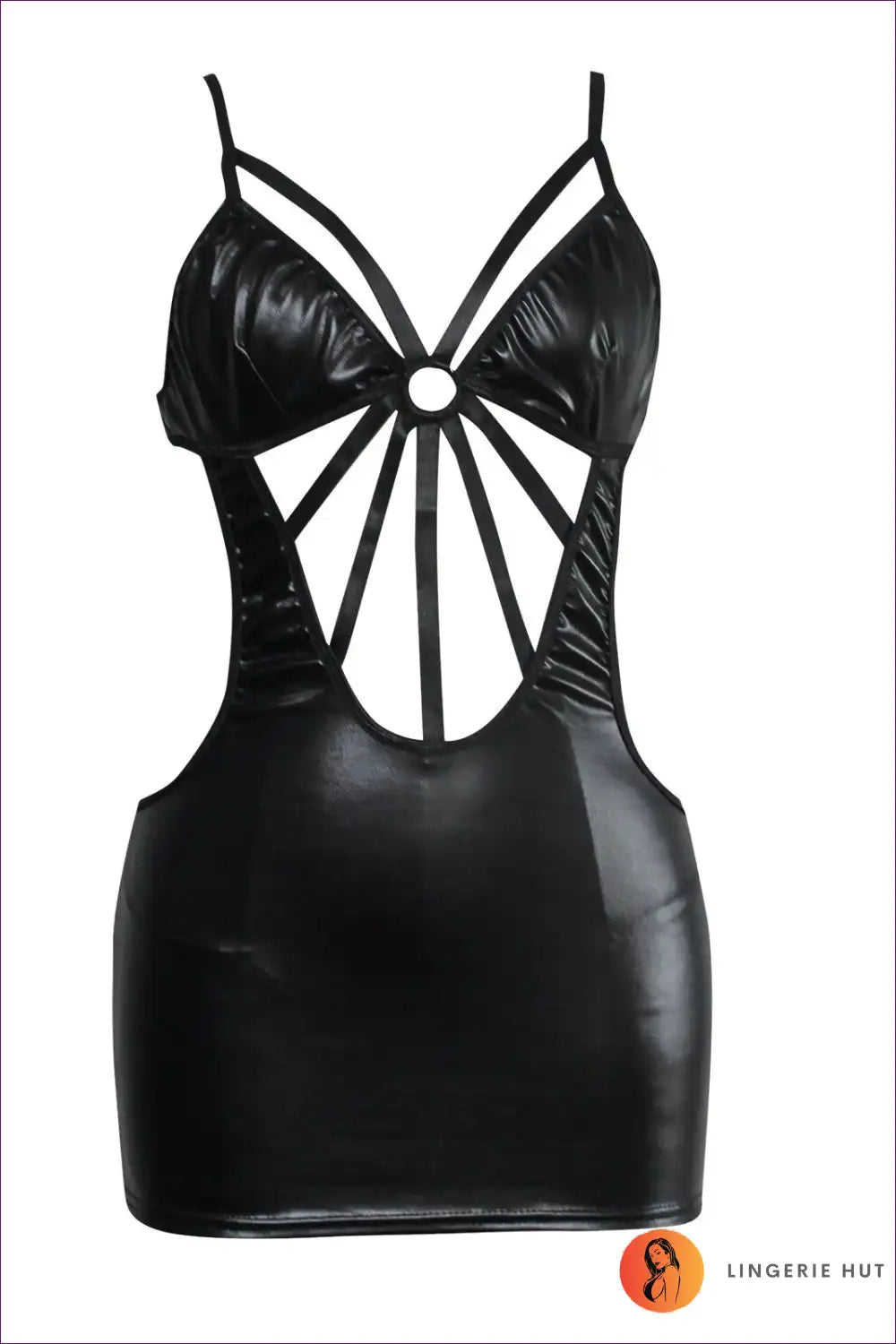 Indulge In Eternal Allure With Lingerie Hut’s Lace Enchantment Bodysuit - Intricate Lace Meets Daring Cut-outs