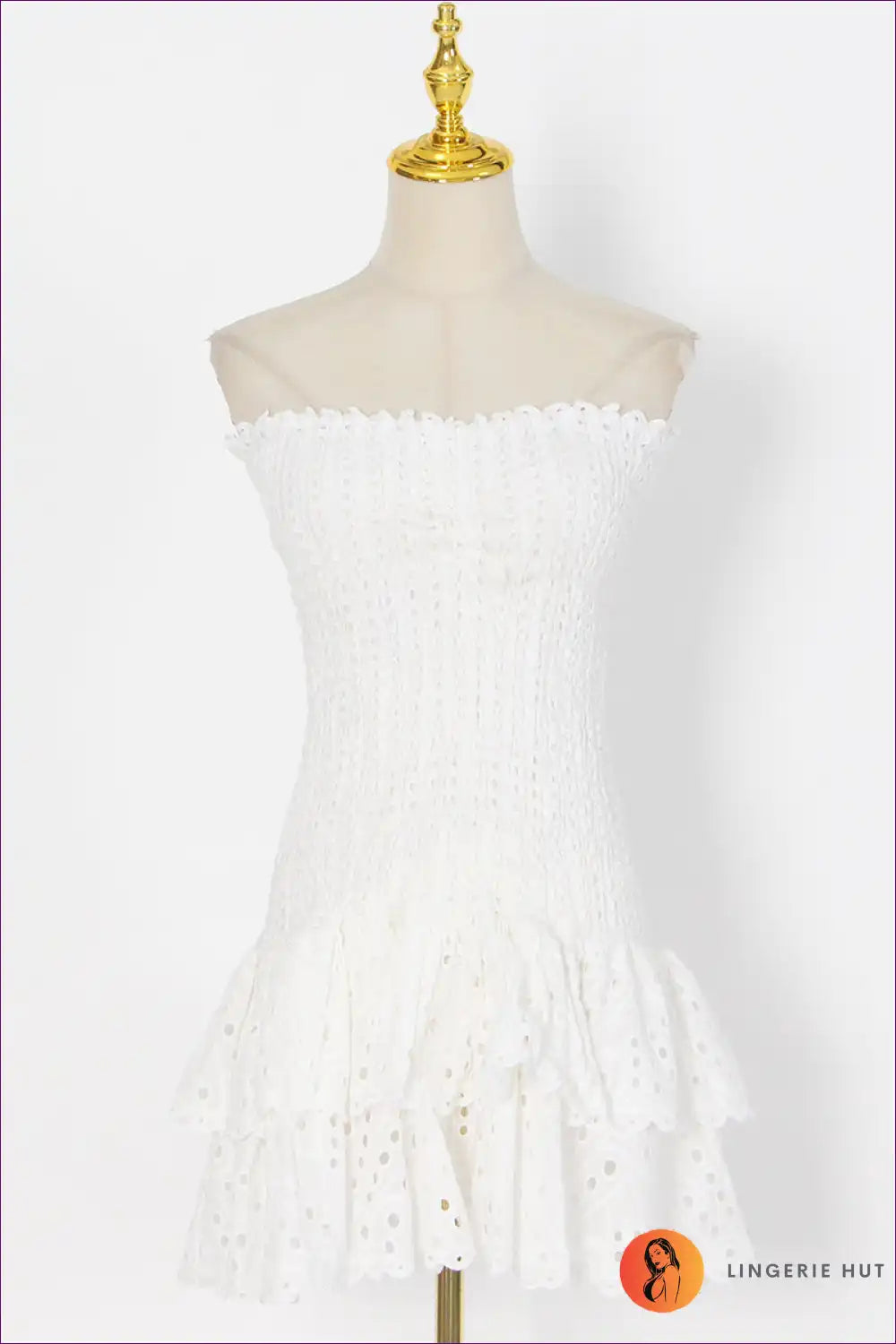Sunny Strapless Ruffle Dress | Summer Fun Vibes