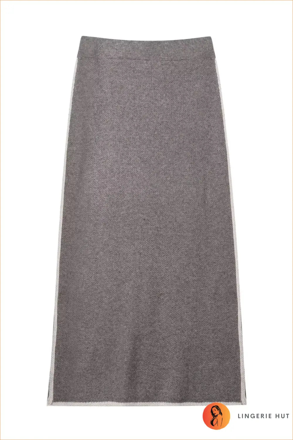 Turtleneck Knit co Ord Set with Contrast Trim - s / Skirt - Autumn • Casual • Clothing • Everyday - Lingerie Hut
