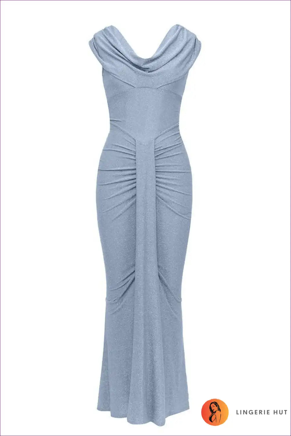 Sophisticates, Exude Elegance With Our Pleated Design And Fishtail Hem! Highlight Your Figure The Bodycon Fit