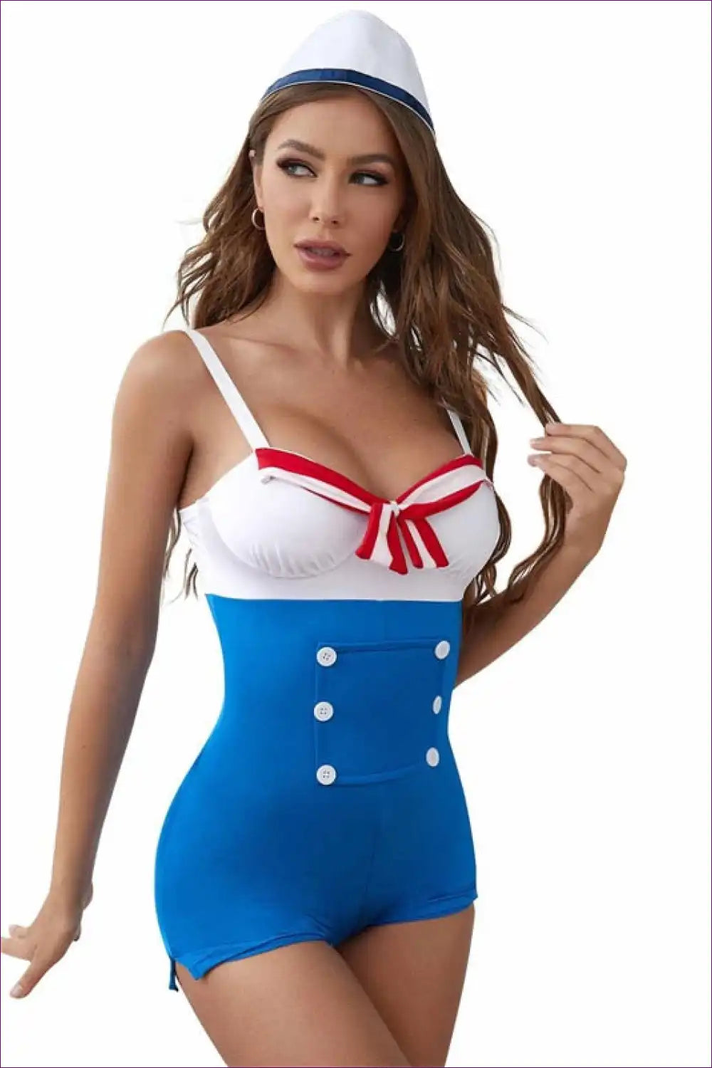 Women s Push up Sailor Uniform Sexy Adult Halloween Cosplay