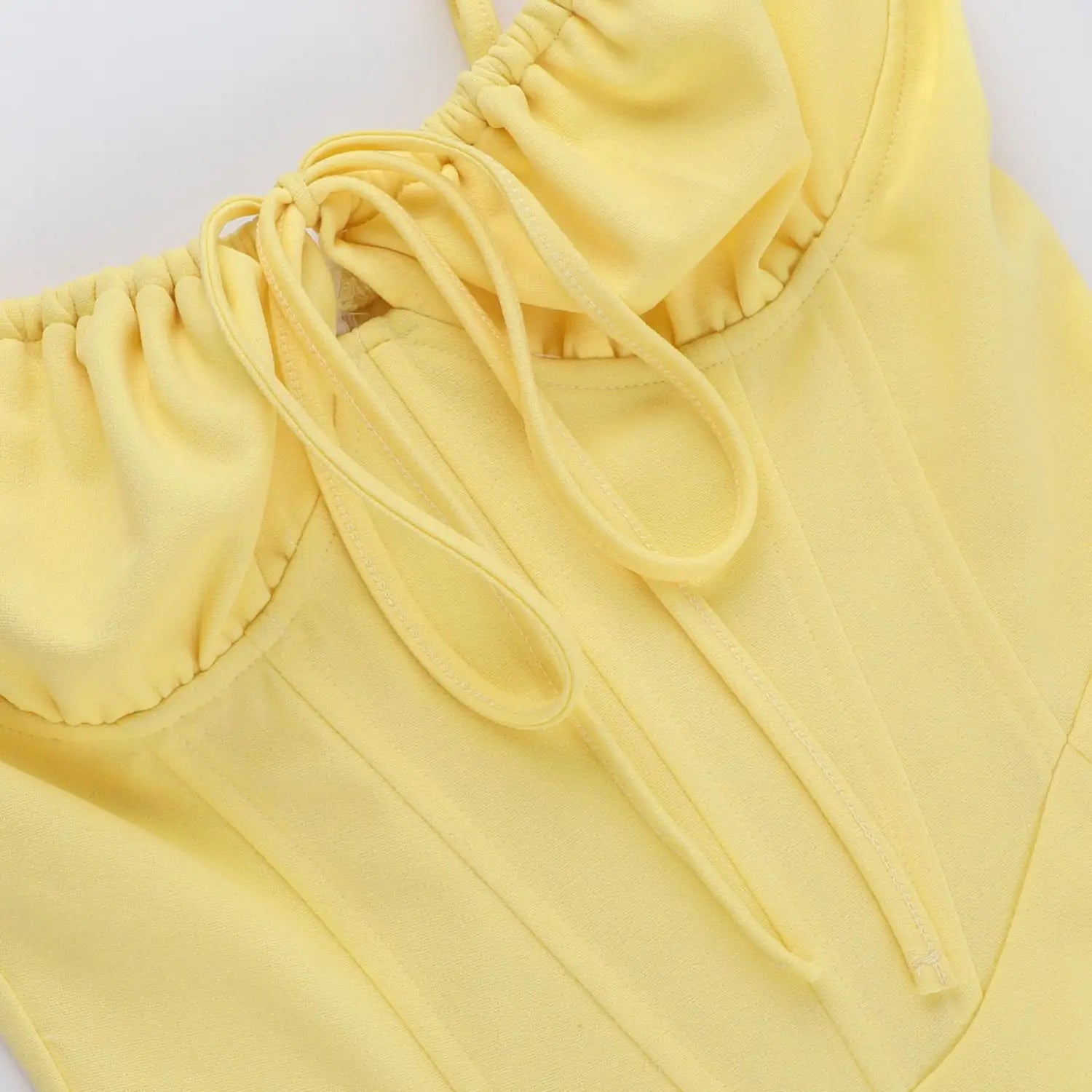 Elegant Boned Cami Dress – Summer Sophistication