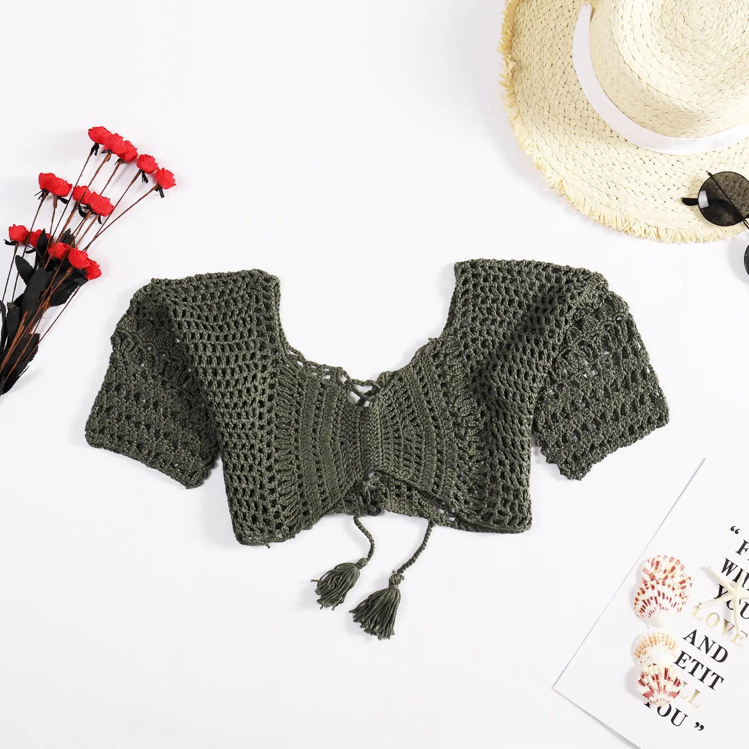 Boho Crochet Crop Top - Embrace The Free Spirit