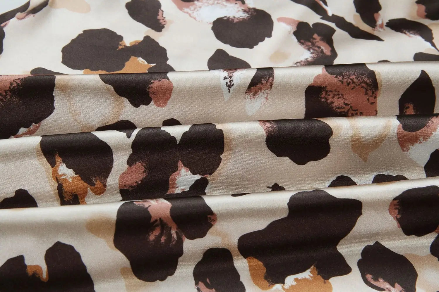 Leopard Print Satin Dress – Wild Elegance