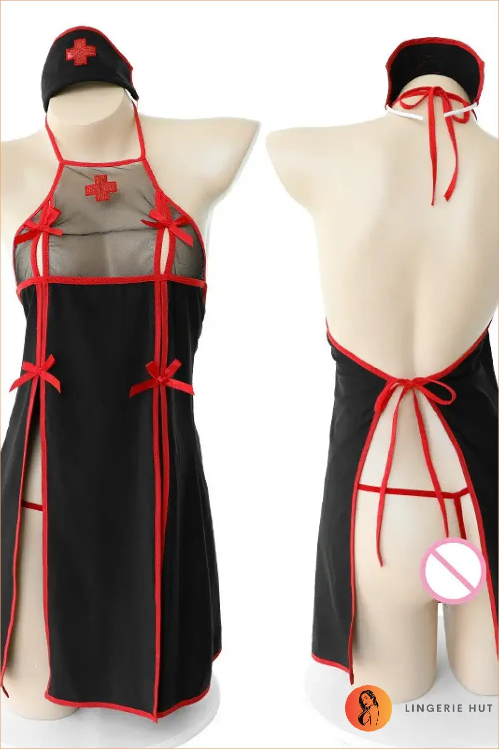 Red Cross Nurse Costume Set