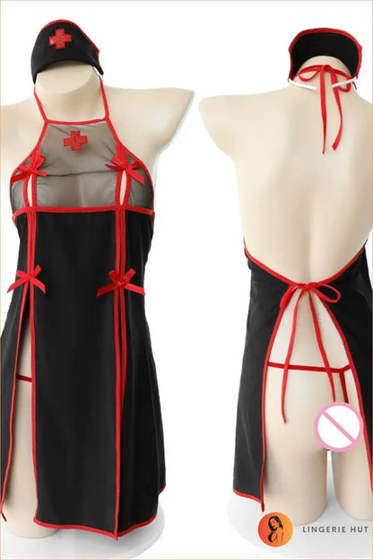 Red Cross Nurse Costume Set
