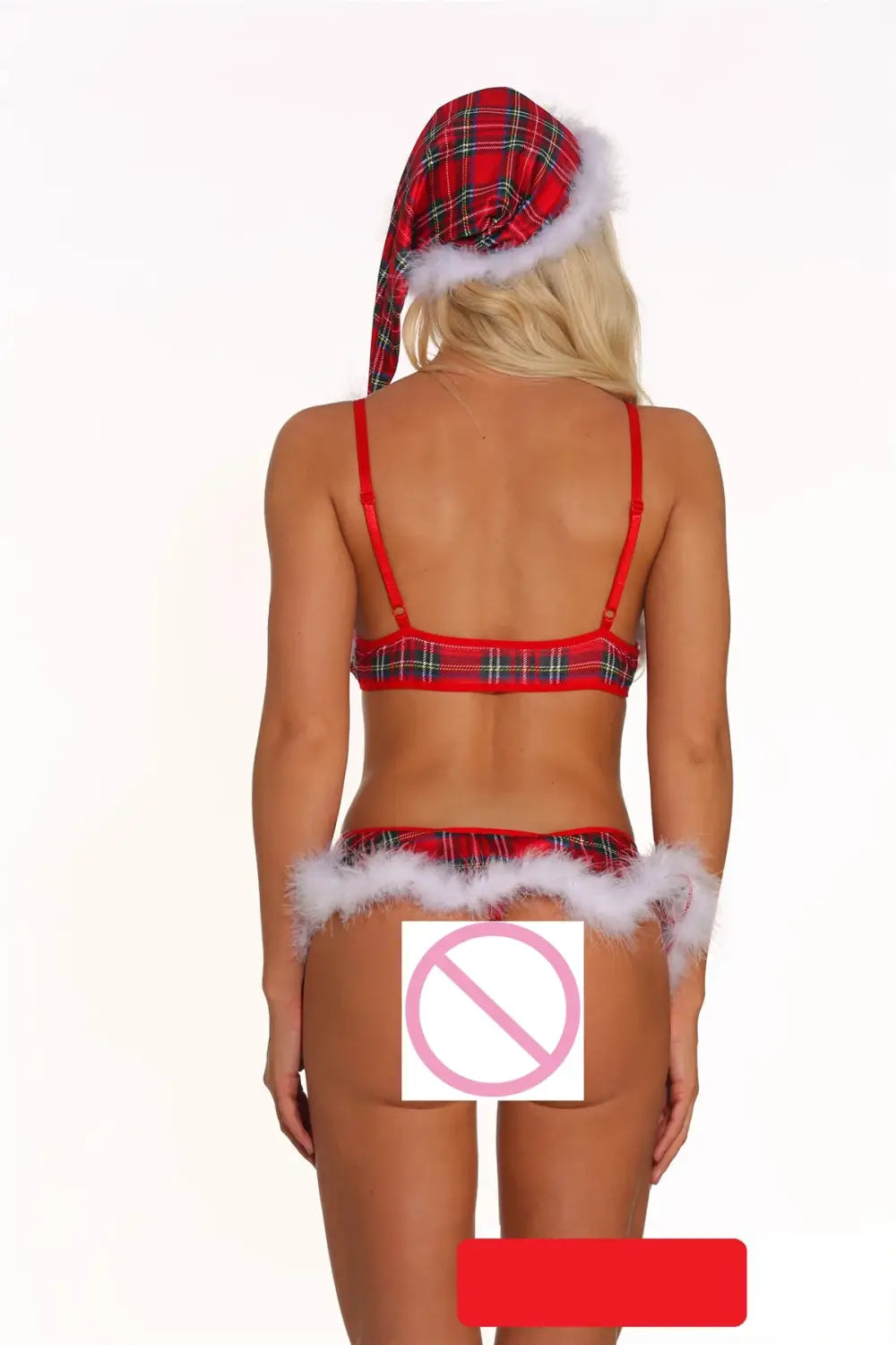 Ruffle Plaid Xmas Set - Festive Delight Unwrap your Elegance