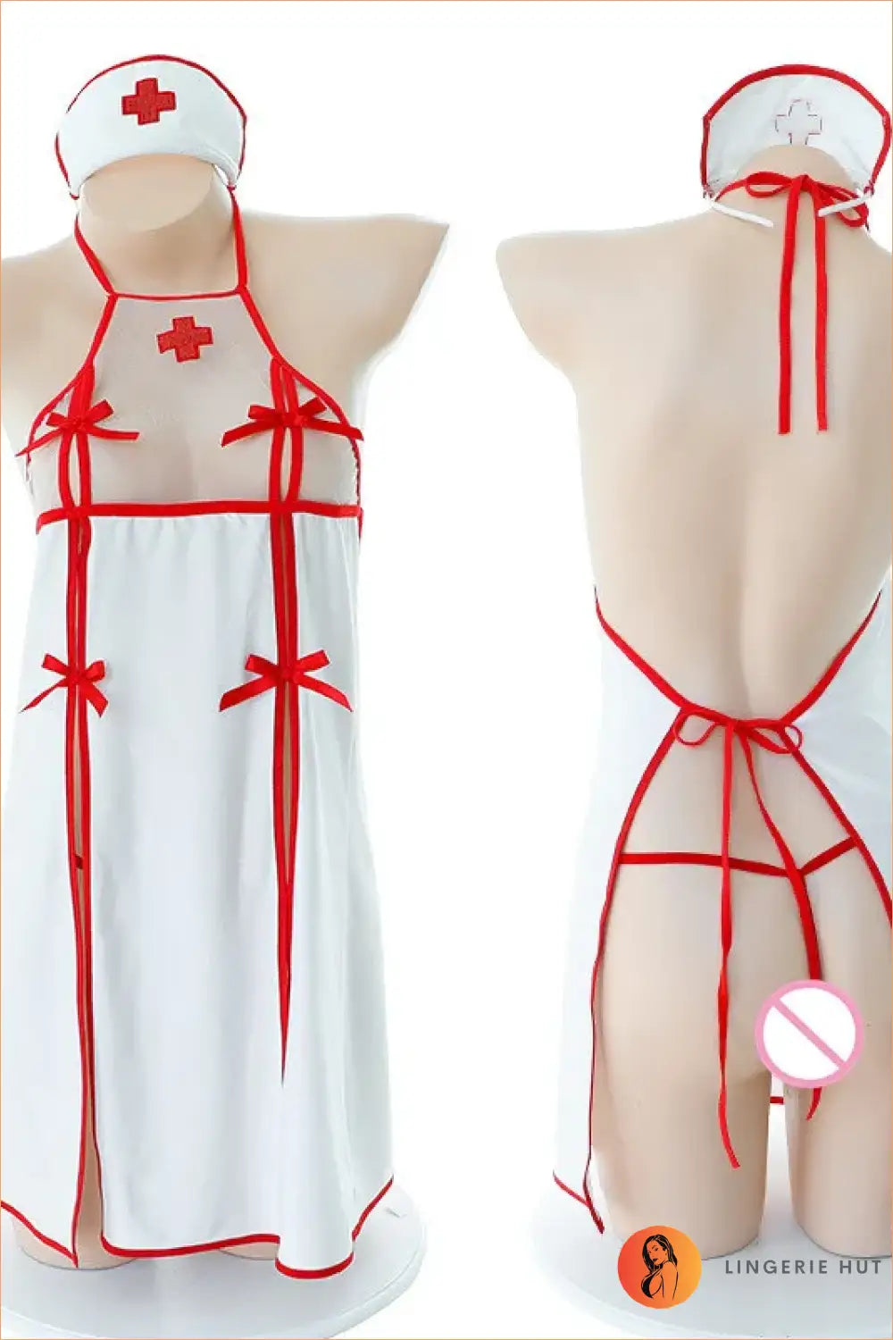 Red Cross Nurse Costume Set