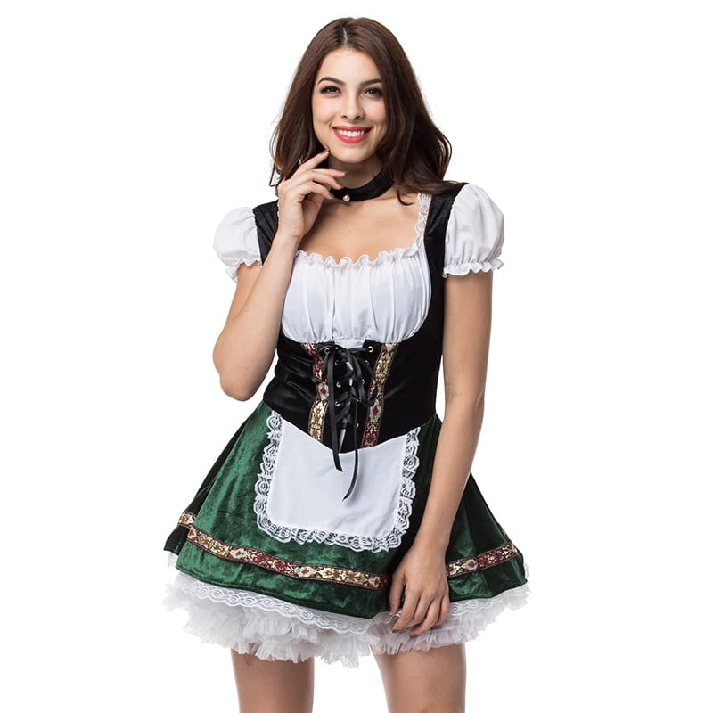 Sexy Bavarian Beer Girl Costume - Playful Elegance