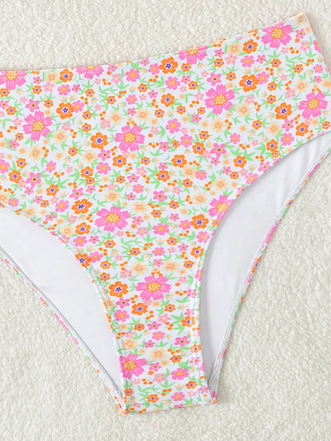 Boho Blossom High-waist Bikini - Embrace The Summer Vibes