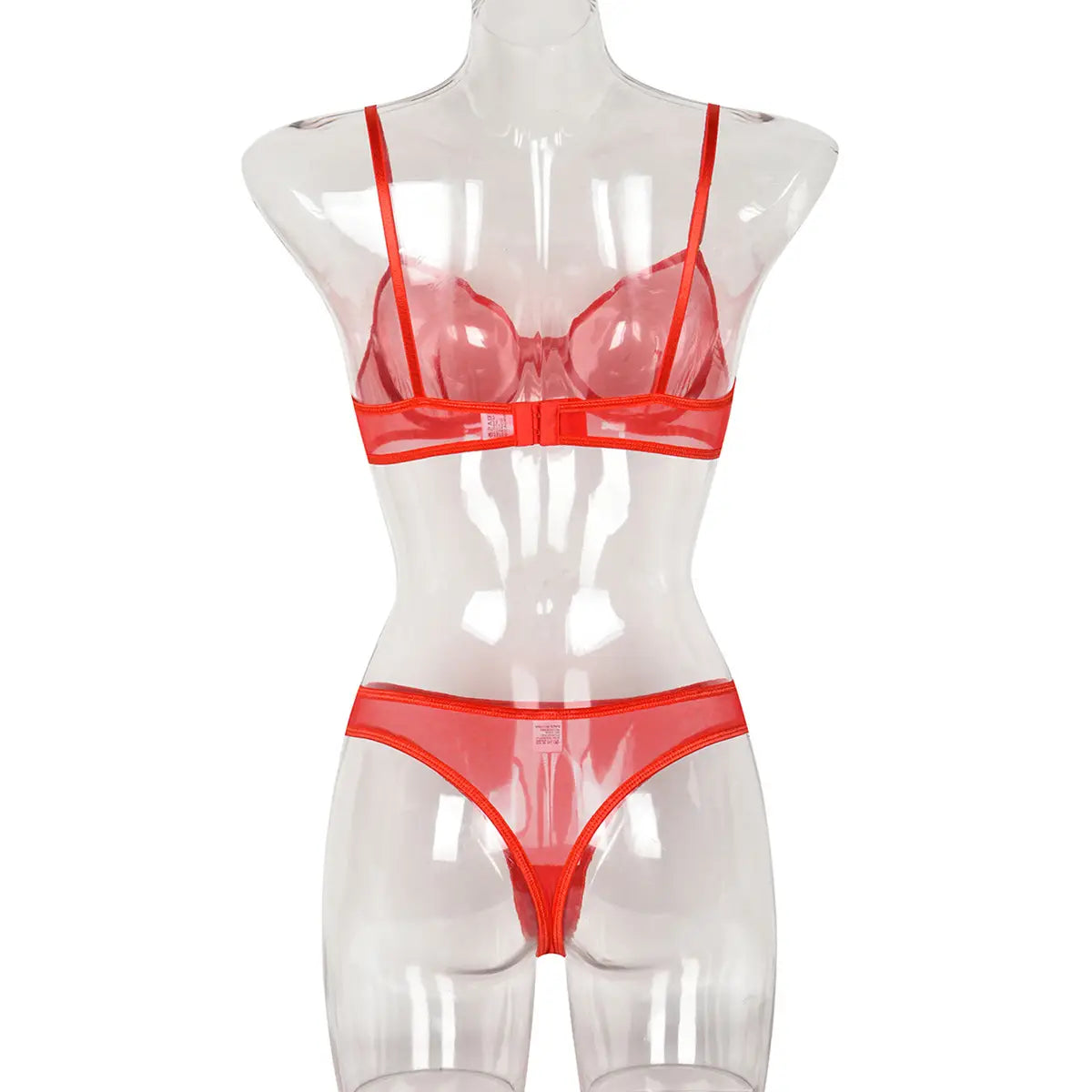 Chic Allure Two-piece Sling Set - Sheer Sophistication