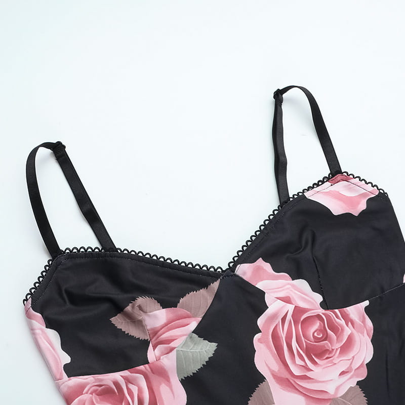 Floral Dream Maxi Slip Dress - Summer Elegance