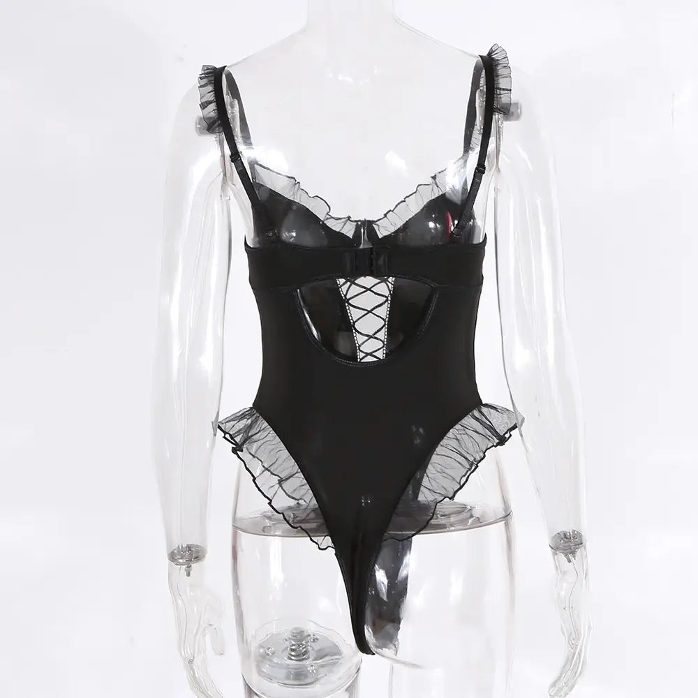 Mesh Lace one Piece Bodysuit - Ignite your Sensuality